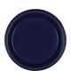 True Navy Blue Plastic Dessert Plates 20ct
